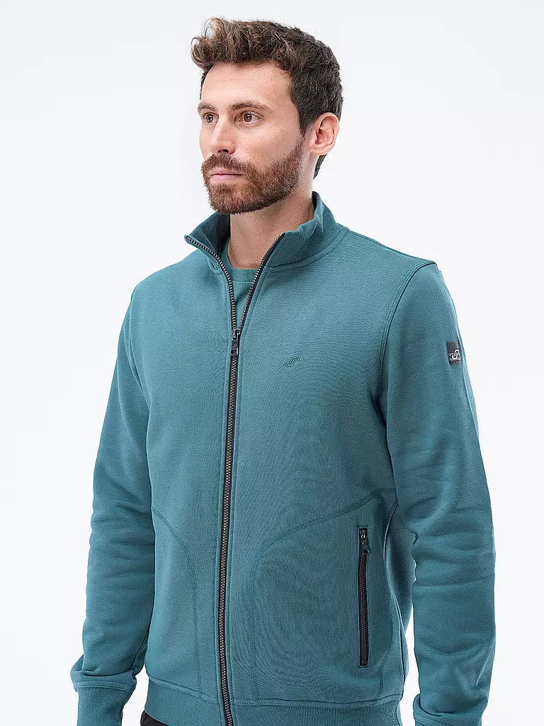 JOY | Herren Sweatjacke Karsten | dunkelgrün