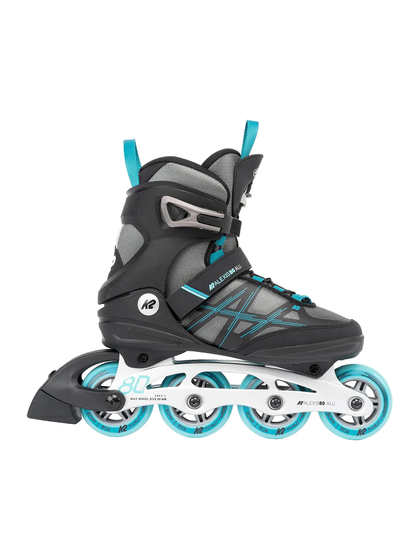 K2 | Damen Inlineskates Alexis 80 Alu | schwarz