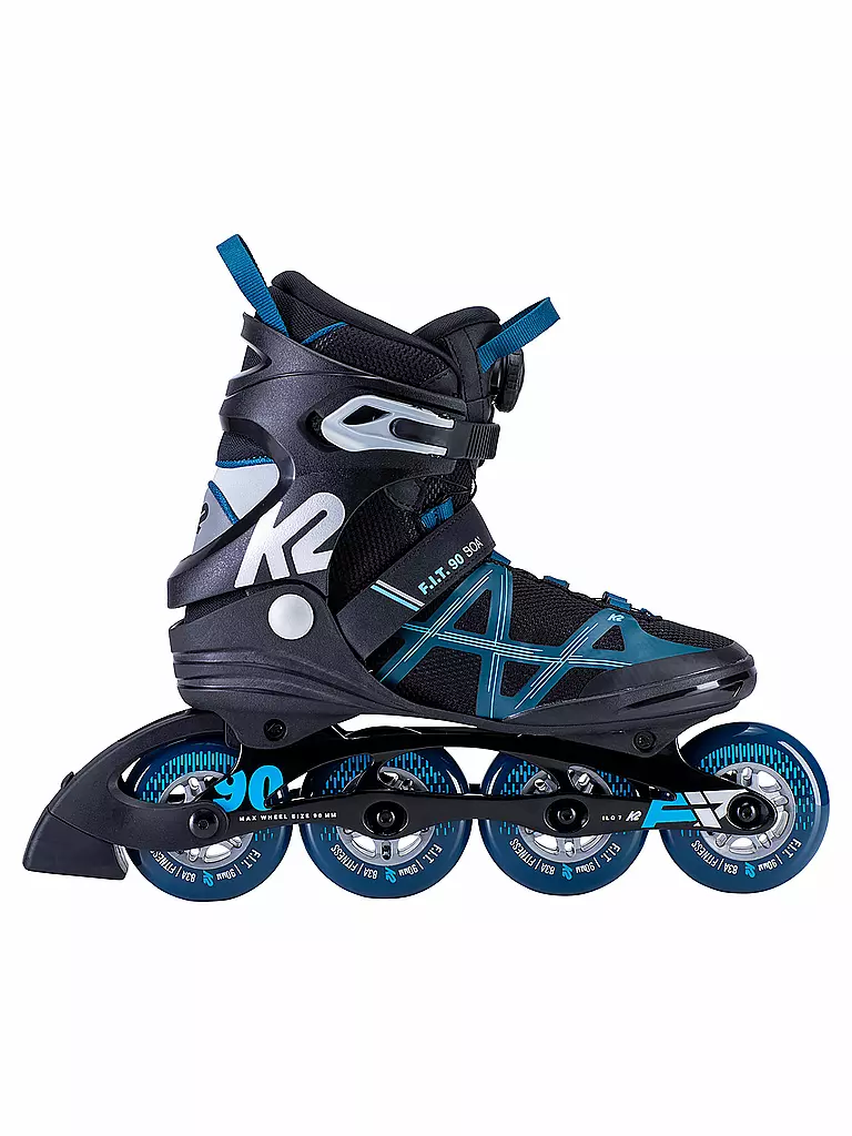 K2 | Herren Inlineskates F.I.T. 90 Boa | blau