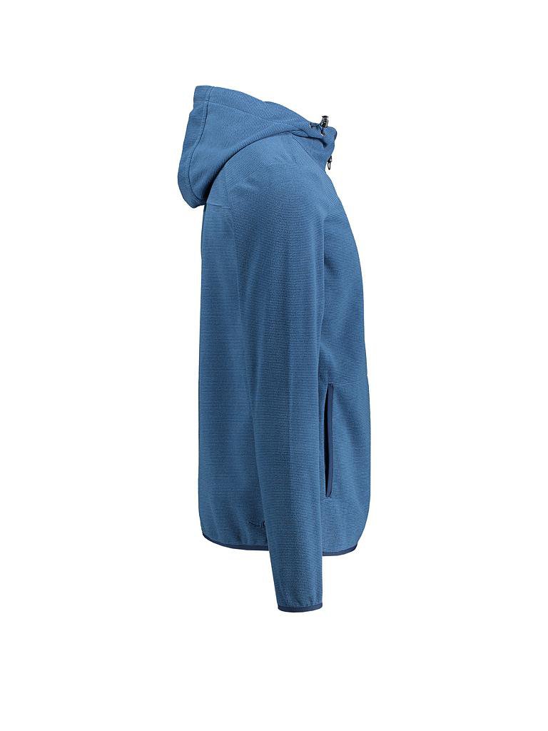 KAIKKIALLA | Herren Fleecejacke Valdemar Hoody | blau