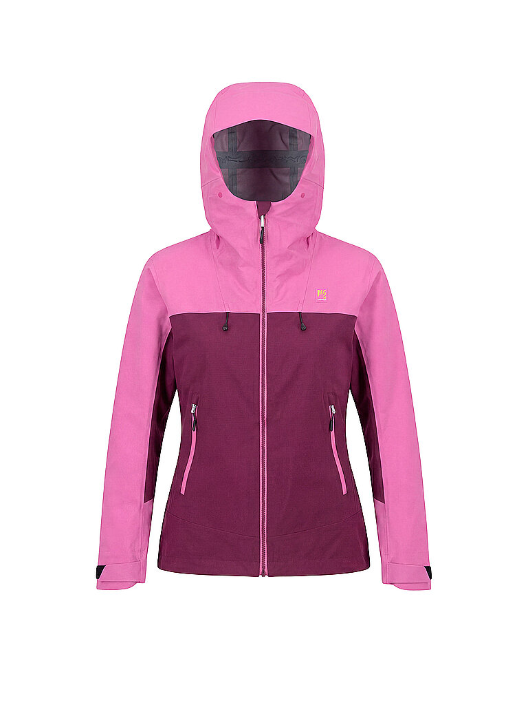 KARPOS Damen Tourenjacke Storm 2.0 3L Hoodie dunkelrot | S