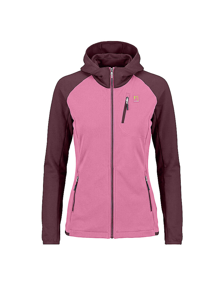 KARPOS Damen Touren Fleecejacke Odle Evo Hoodie pink | M