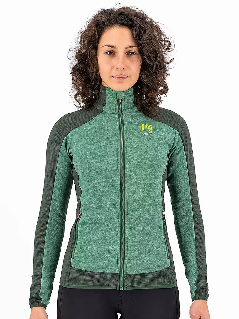 KARPOS | Damen Fleecejacke Odle | dunkelgrün