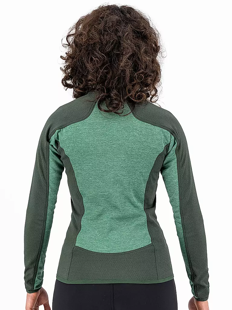 KARPOS | Damen Fleecejacke Odle | dunkelgrün