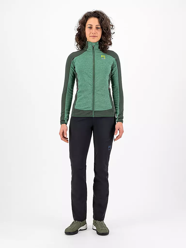 KARPOS | Damen Fleecejacke Odle | dunkelgrün