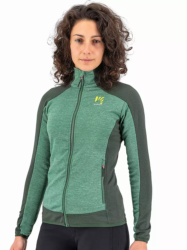 KARPOS | Damen Fleecejacke Odle | dunkelgrün