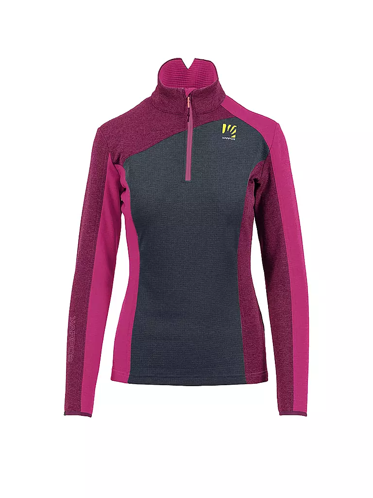 KARPOS | Damen Funktionsshirt Federa Half-Zip Fleece | beere