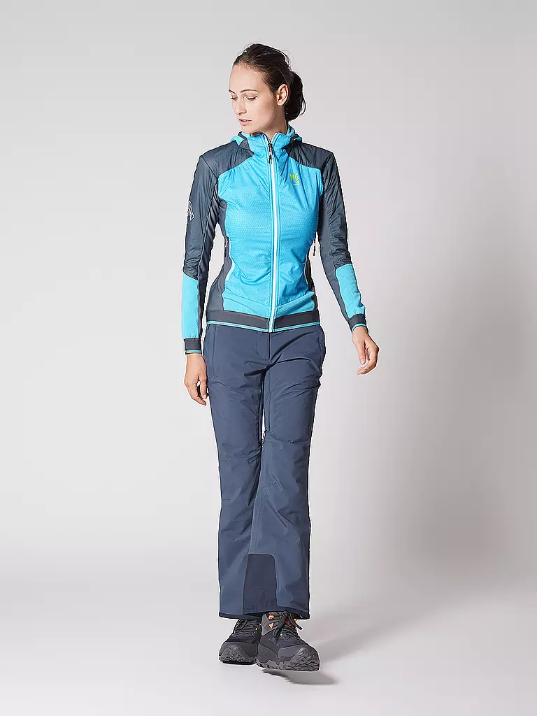 KARPOS | Damen Hybridjacke Alagna Plus Evo | hellblau