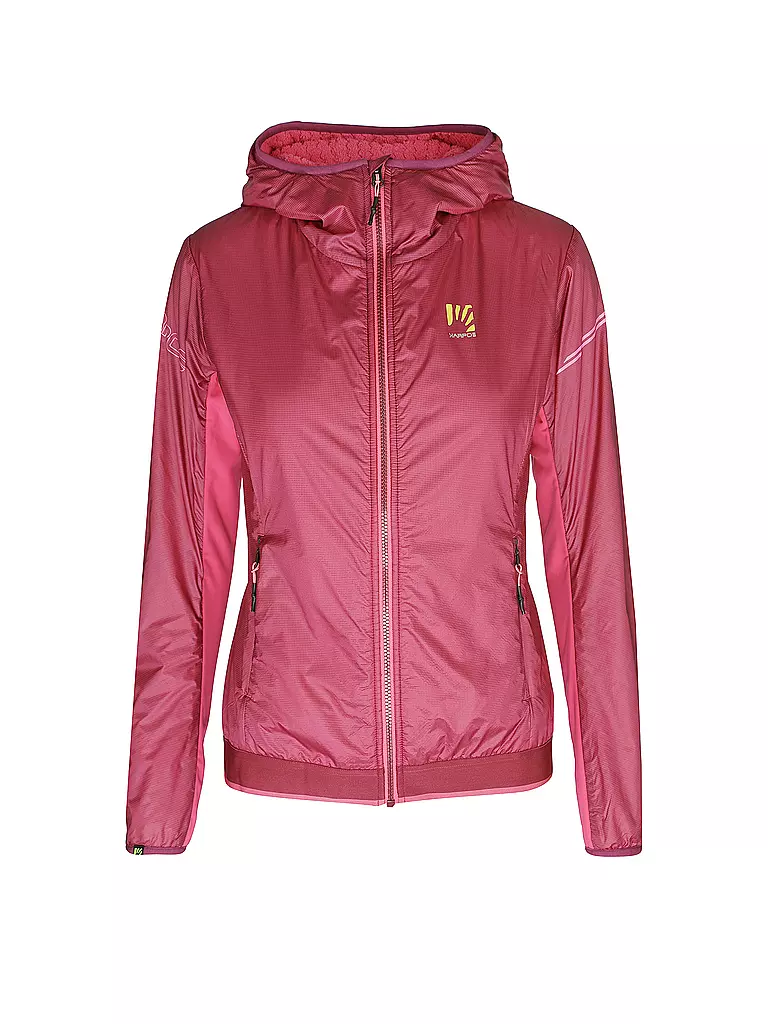 KARPOS | Damen Hybridjacke Federa Hoodie | beere