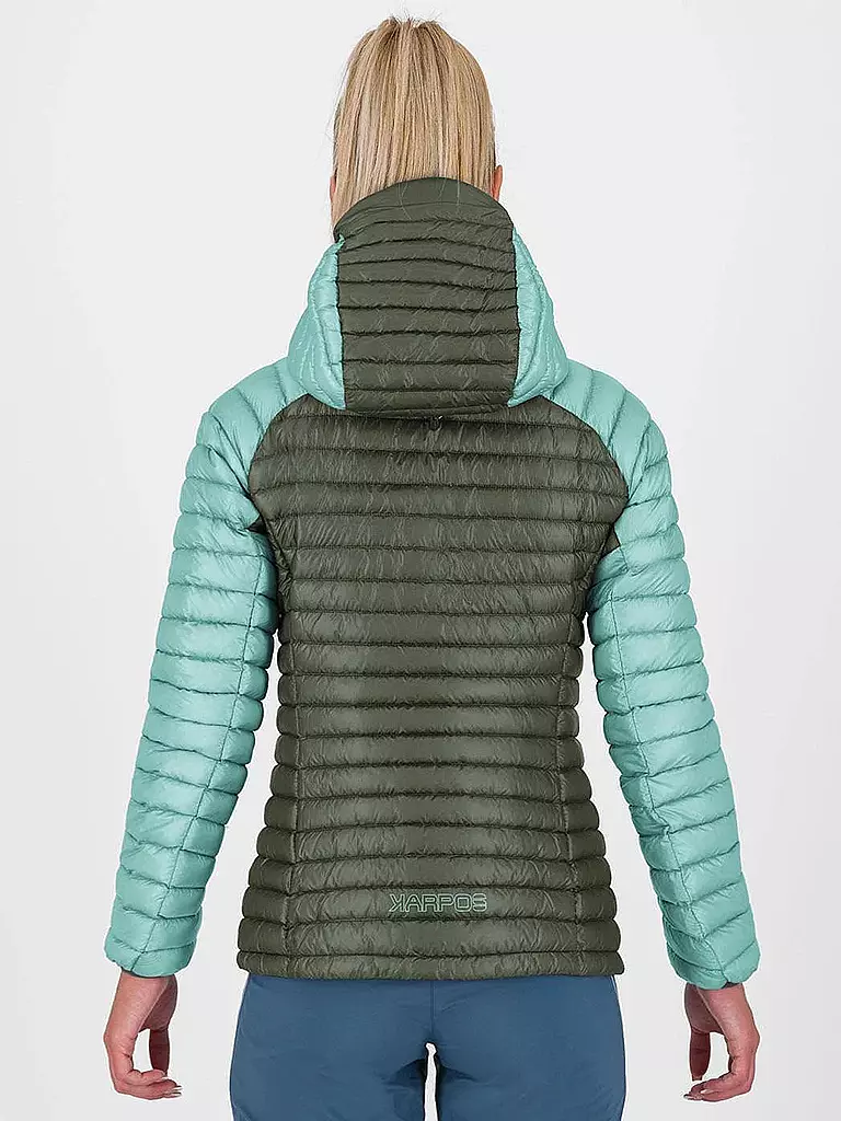 KARPOS | Damen Isojacke Alagna Down Hoodie | hellblau