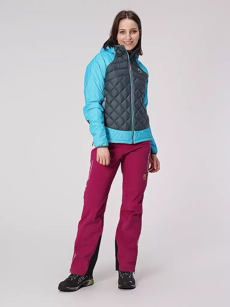 KARPOS | Damen Isolationsjacke Lastei Active Plus | hellblau