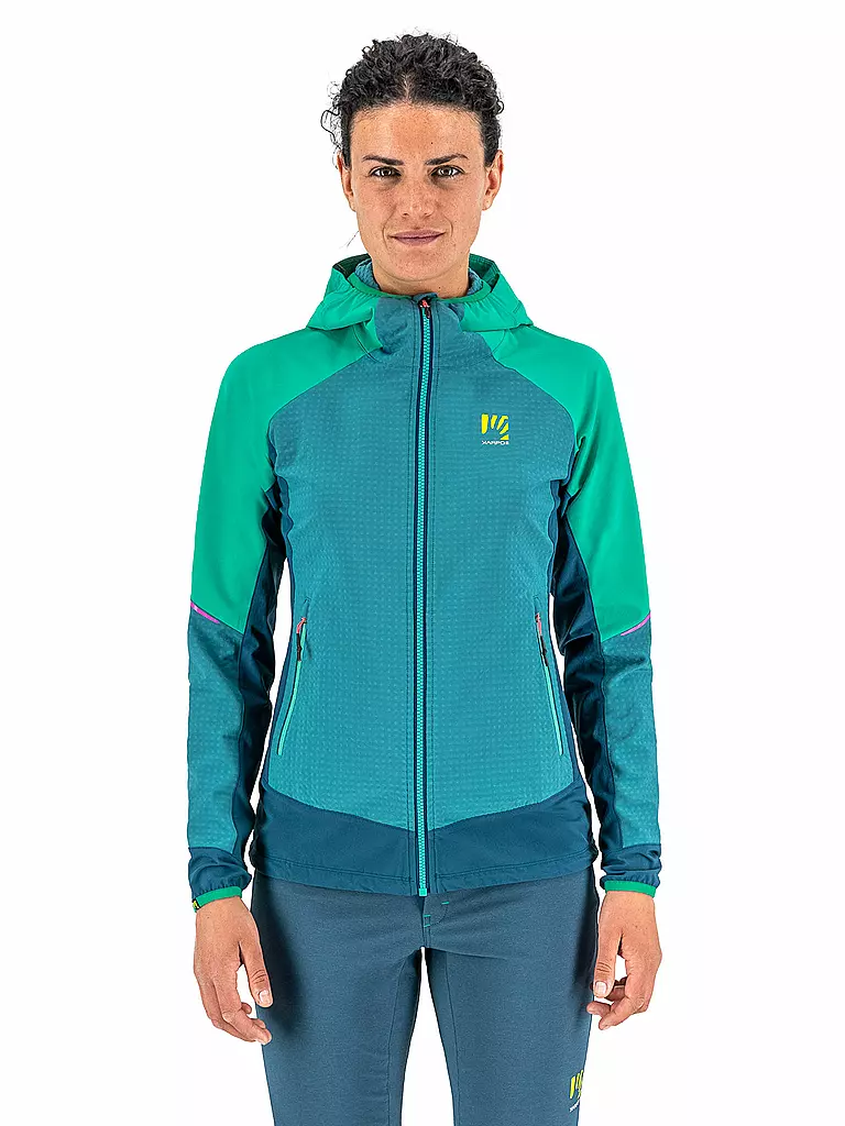 KARPOS | Damen Softshelljacke Lede | petrol