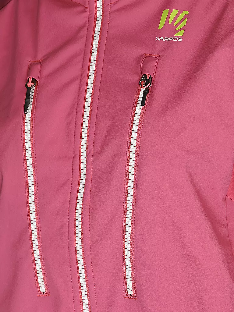 KARPOS | Damen Touren Hybridjacke Piz Balu Hoodie | pink