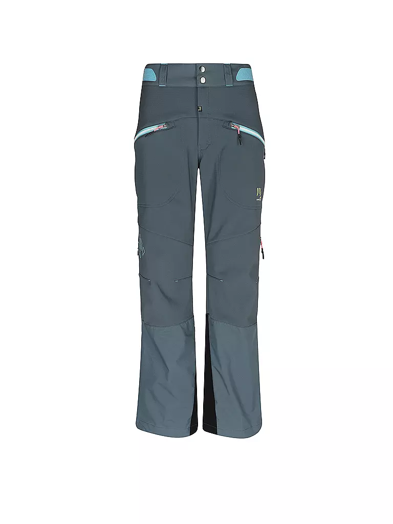 KARPOS | Damen Touren Softshellhose Marmolada | grau