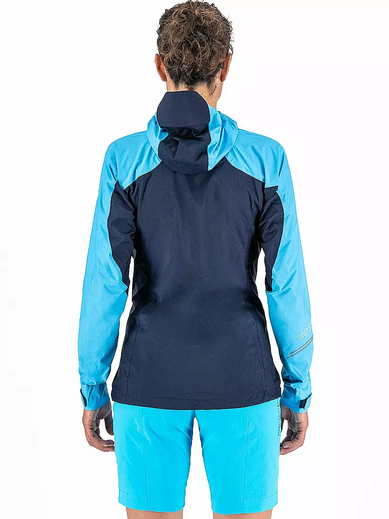KARPOS | Damen Wanderjacke Lot Rain Hoodie | blau