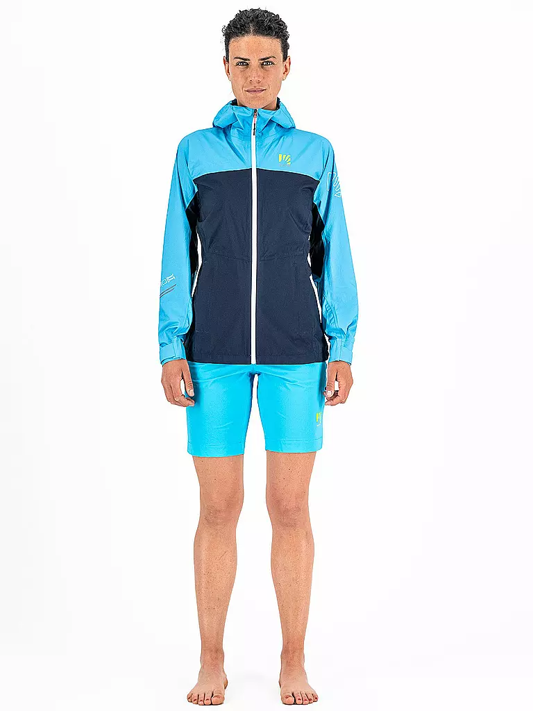 KARPOS | Damen Wanderjacke Lot Rain Hoodie | blau