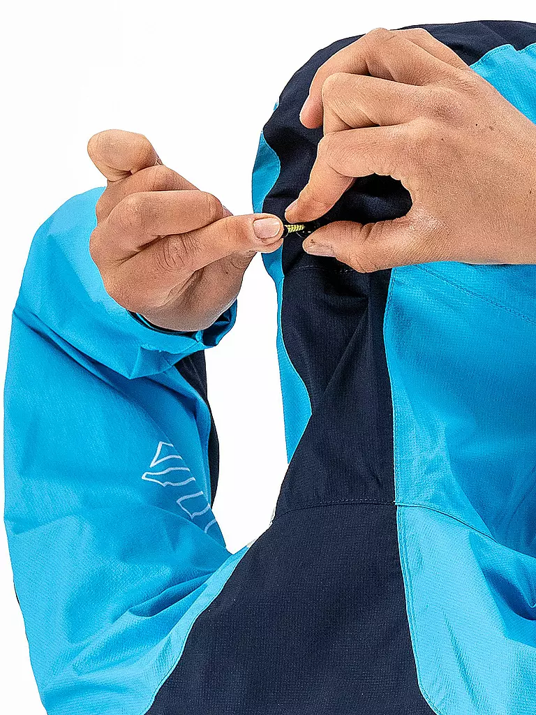 KARPOS | Damen Wanderjacke Lot Rain Hoodie | blau