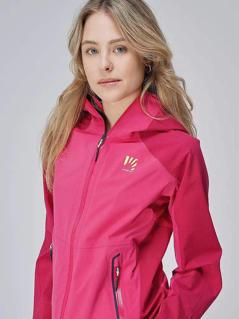 KARPOS | Damen Wanderjacke Temporale | pink