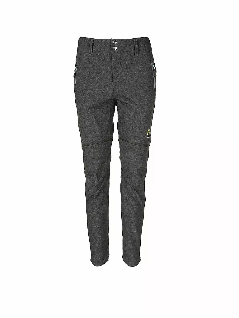 KARPOS | Damen ZipOff Wanderhose Santa Croce | schwarz