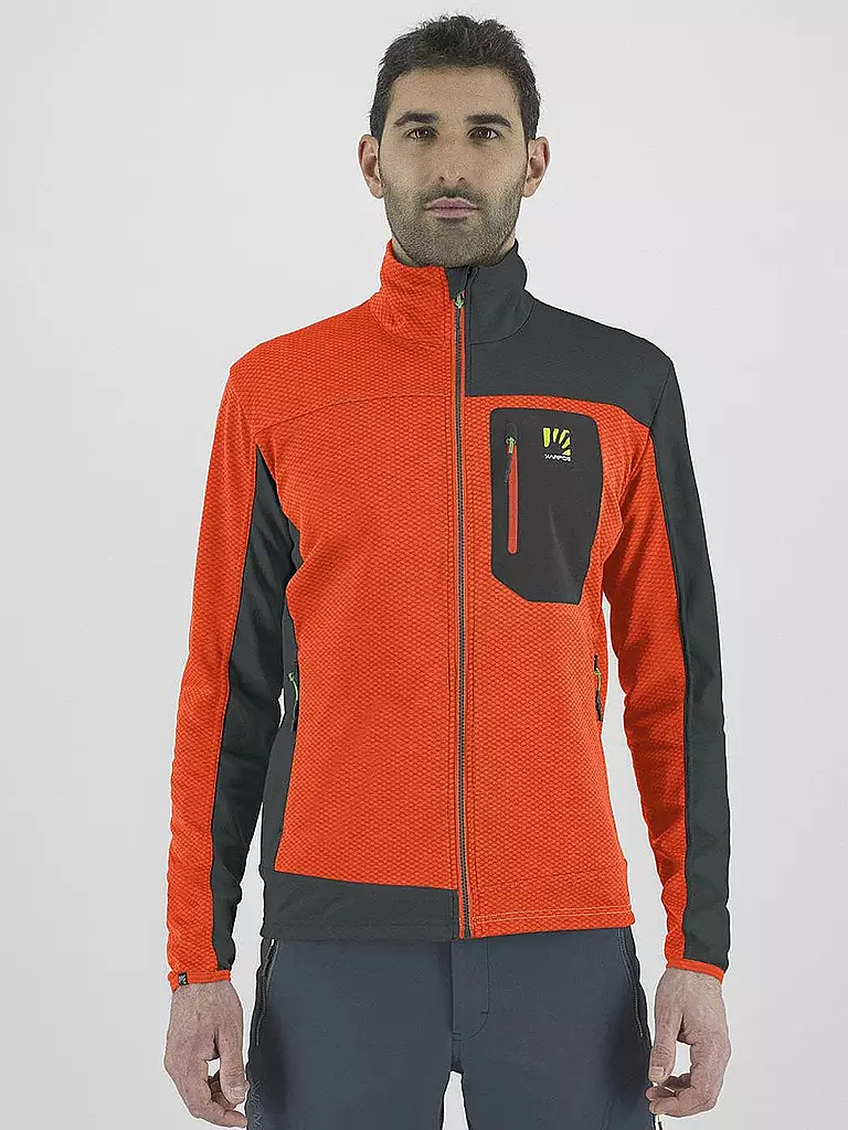 KARPOS | Herren Fleecejacke Cherz | orange