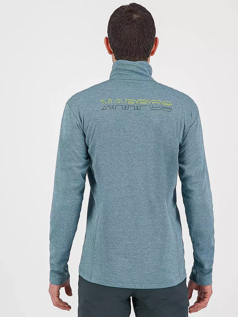 KARPOS | Herren Tourenshirt Pizzocco Half Zip | petrol