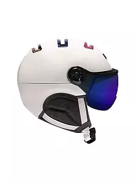 KASK | Damen Skihelm Piuma R Chrome Visor | Weiss