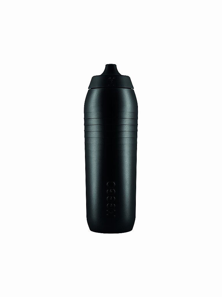 KEEGO Trinkflasche 750ml schwarz