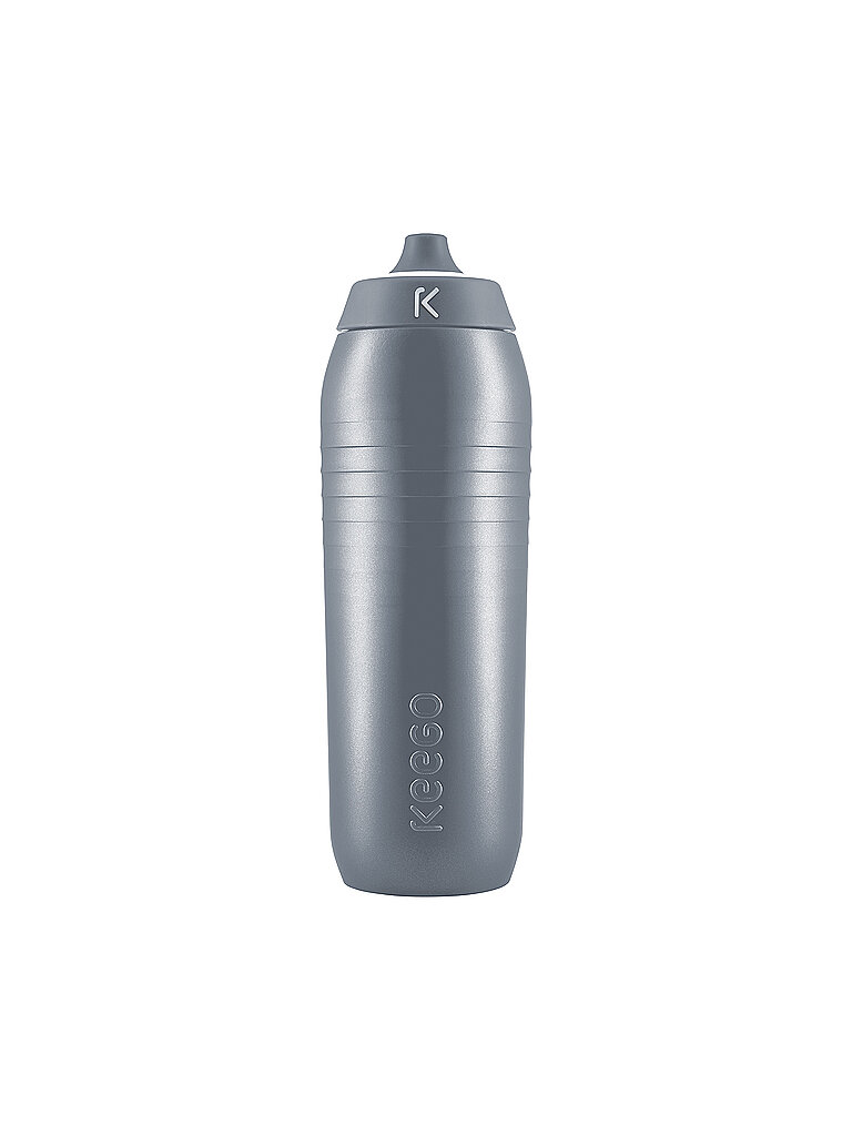 KEEGO Trinkflasche Kunststoff Titan 750ml silber
