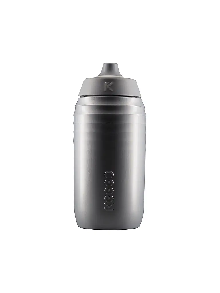 KEEGO | Trinkflasche Kunststoff Titan 0,5L | silber