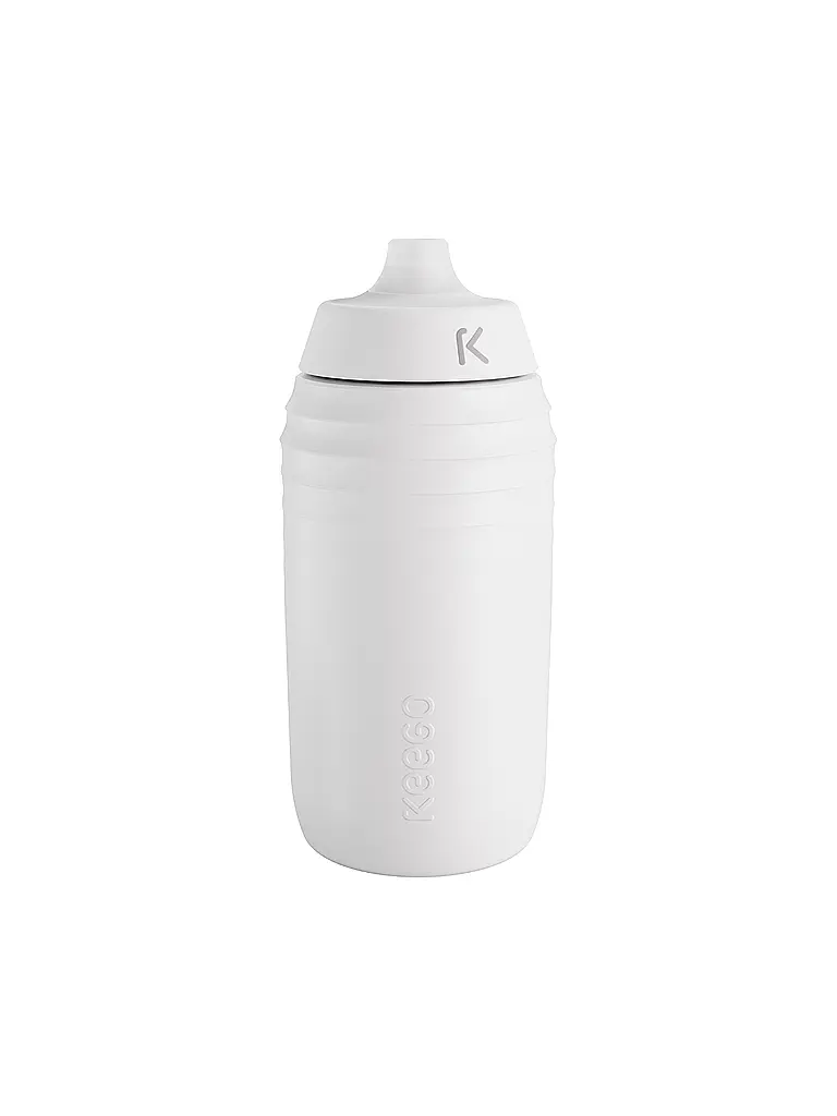 KEEGO | Trinkflasche Kunststoff Titan 0,5L | weiss