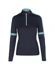 KJUS | Damen Ski Unterzieher Race Midlayer Half-Zip | dunkelblau