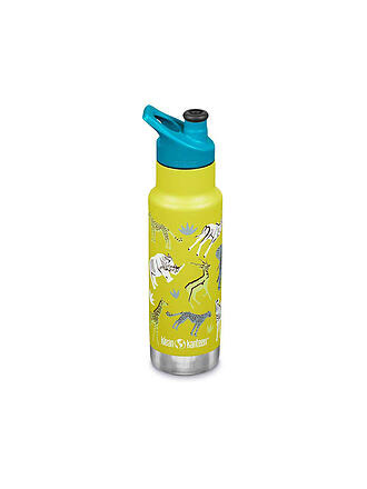 KLEAN KANTEEN | Kinder Trinkflasche Classic Slim 12 oz (355 ml) mit Sport Cap