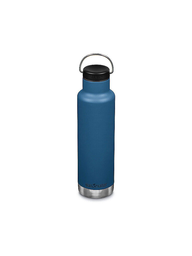 KLEAN KANTEEN Edelstahl Isolierflasche Classic 592ml Loop Cap petrol