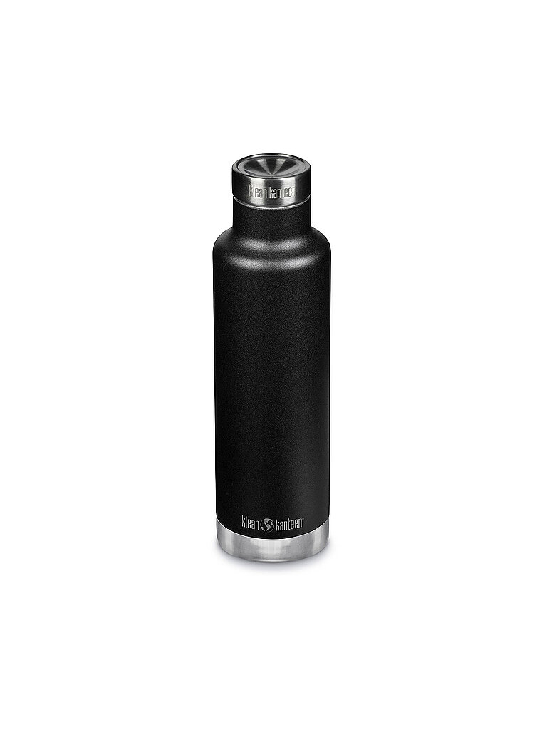 KLEAN KANTEEN Isolierflasche Classic 750ml Pour Through Cap schwarz