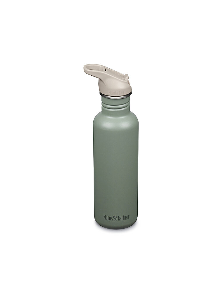 KLEAN KANTEEN Trinkflasche Classic 800ml Flip Sport Cap olive