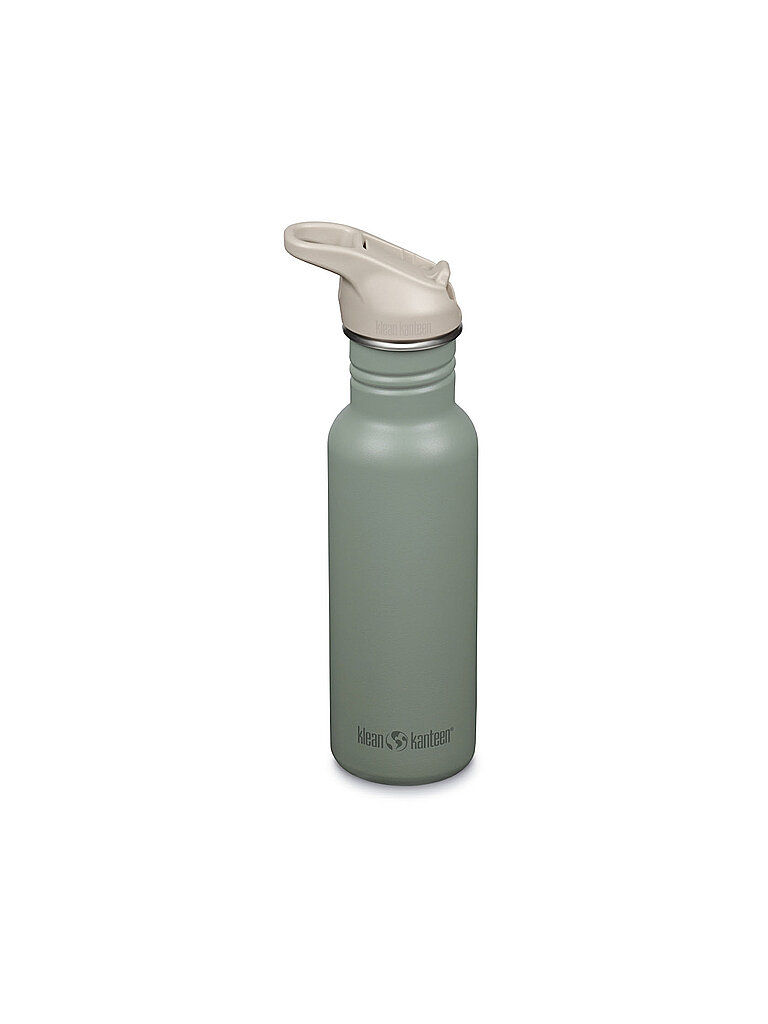 KLEAN KANTEEN Trinkflasche Classic Flip Seal Sport Cap Wistraw 532ml olive