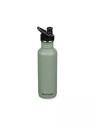 KLEAN KANTEEN | Edelstahl Trinkflasche Classic 800ml Sport Cap Hawaiian Ocean | hellgrün