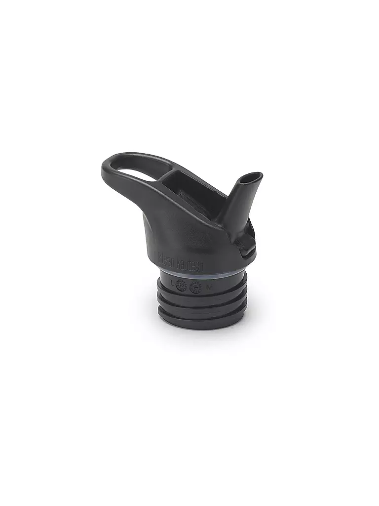 KLEAN KANTEEN | Flip Sport Cap für Classic, Kid & Reflect mit Teleskop-Trinkhalm  | schwarz