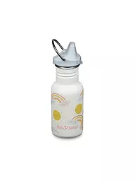 KLEAN KANTEEN | Kinder Trinkflasche Classic 355ml Sippy Cap  | weiss