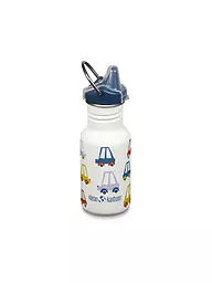 KLEAN KANTEEN | Kinder Trinkflasche Classic 355ml Sippy Cap  | weiss