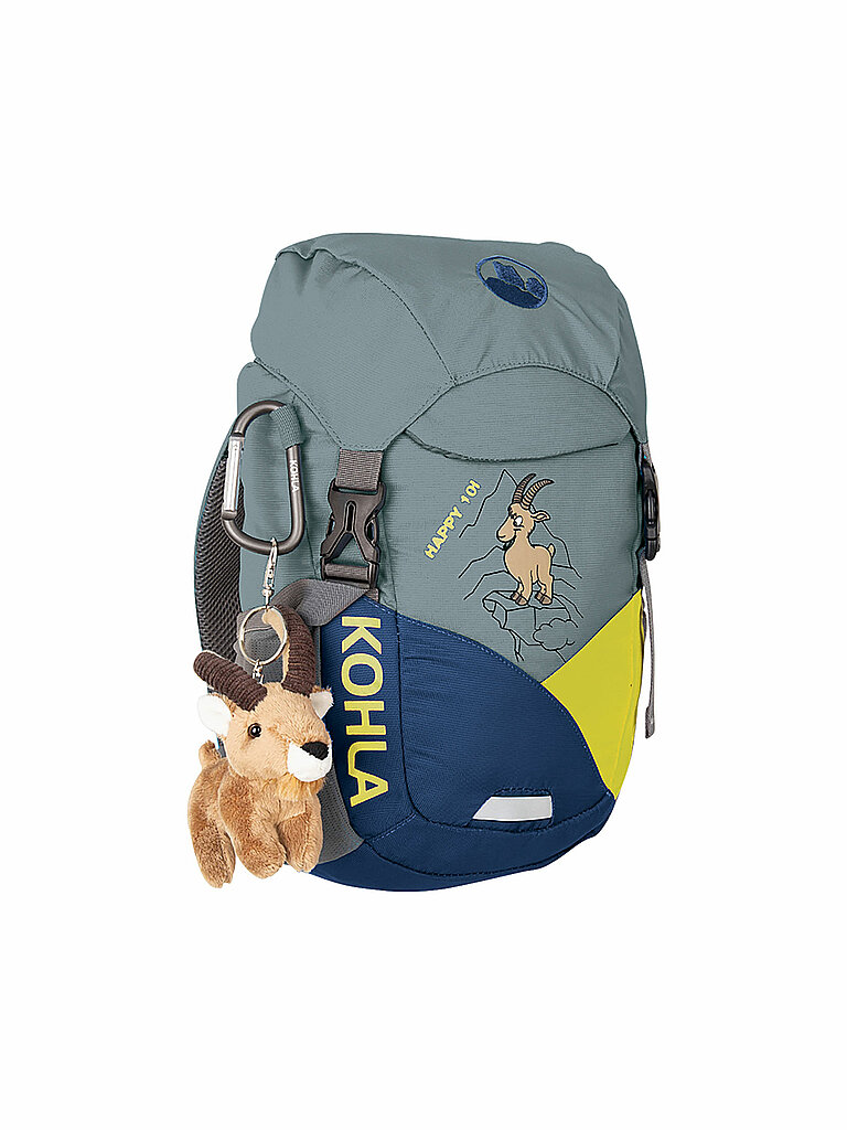 KOHLA Kinder Wanderrucksack Happy 10L grau
