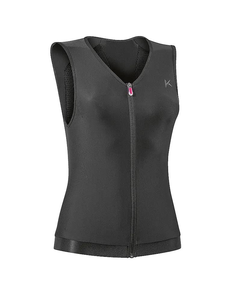 KOMPERDELL | Damen Protektorweste Core Vest | schwarz
