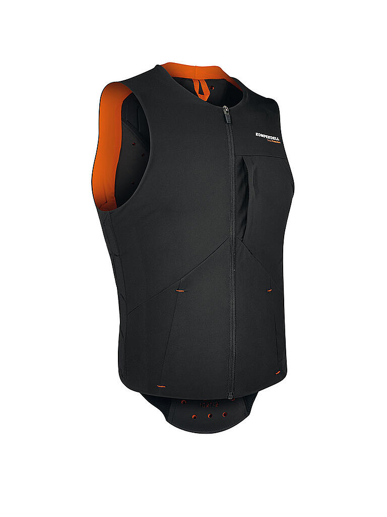 KOMPERDELL | Herren Protektorweste Pro Vest | schwarz