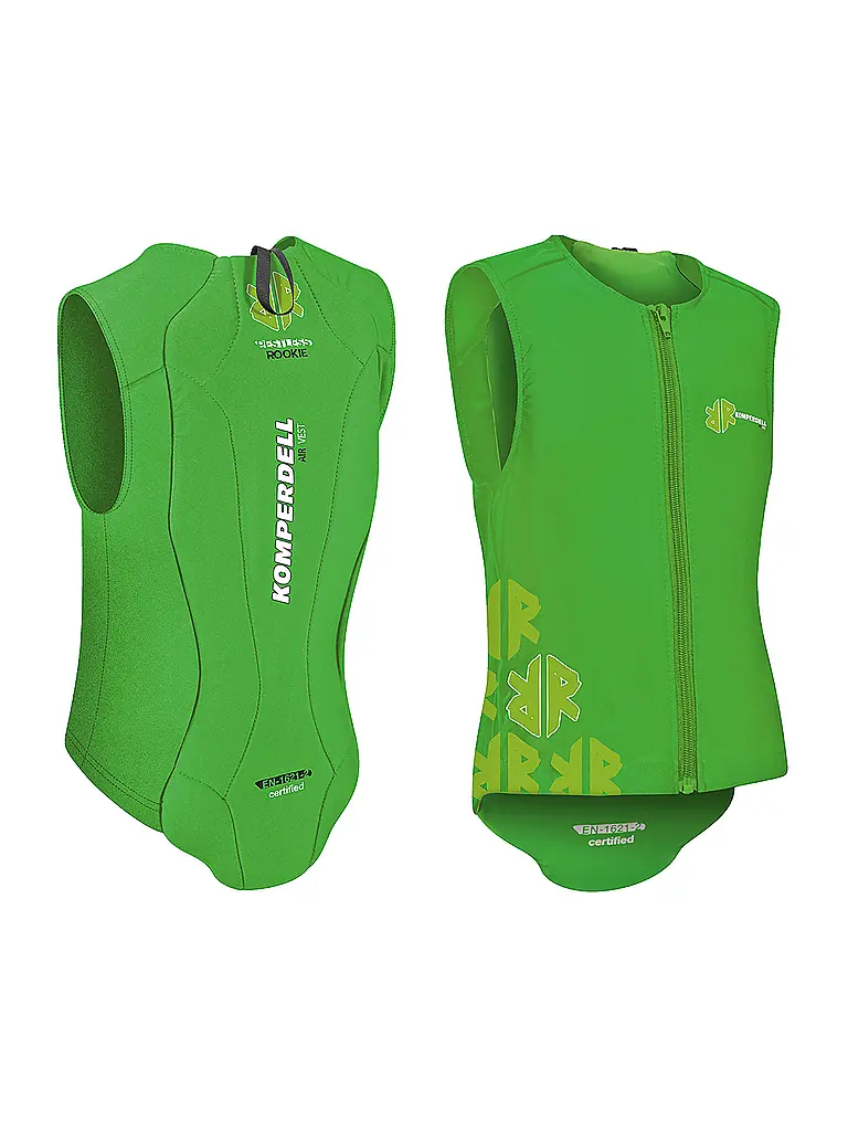 KOMPERDELL | Kinder Protektorweste Air Vest | grün