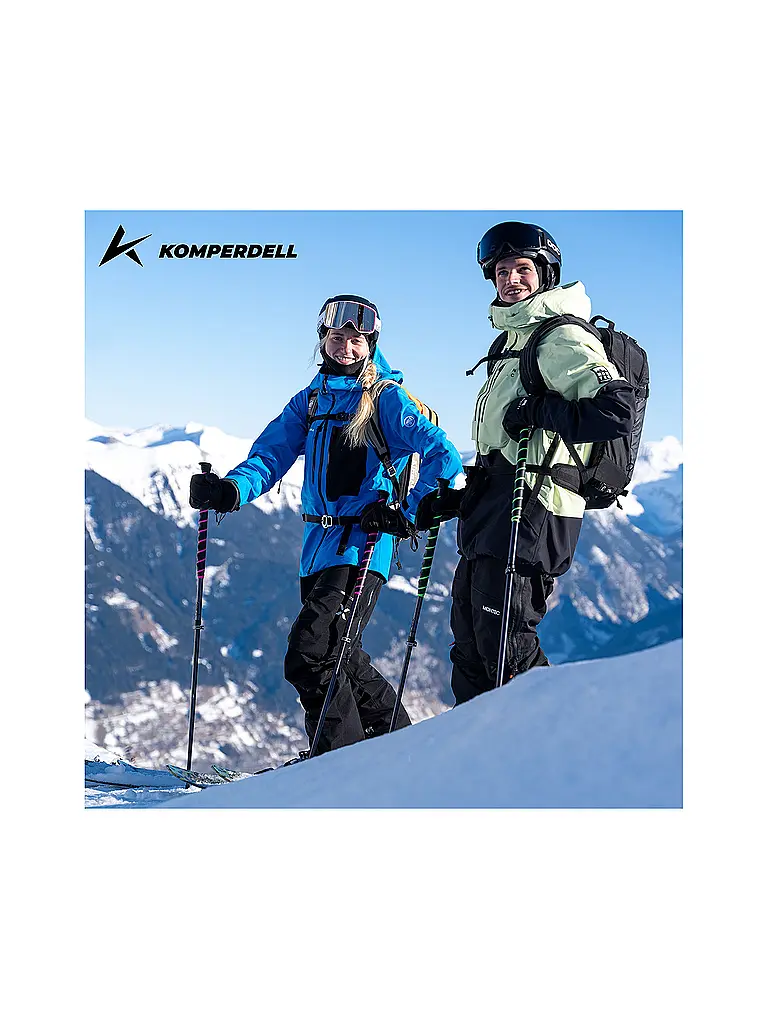 KOMPERDELL | Tourenstöcke Big Art Titanal Vario | 