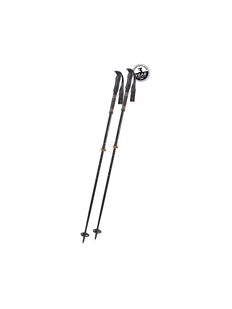 KOMPERDELL | Tourenstöcke Carbon C.2 Ultralight | Schwarz