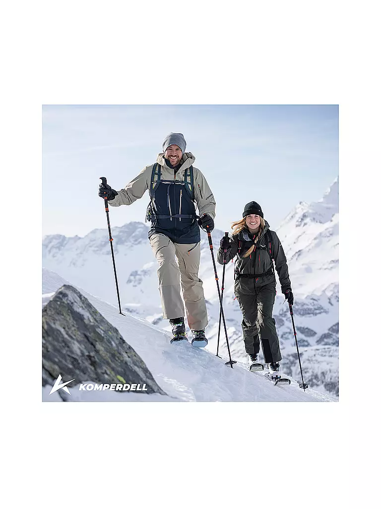 KOMPERDELL | Tourenstöcke Carbon C.2 Ultralight | Schwarz