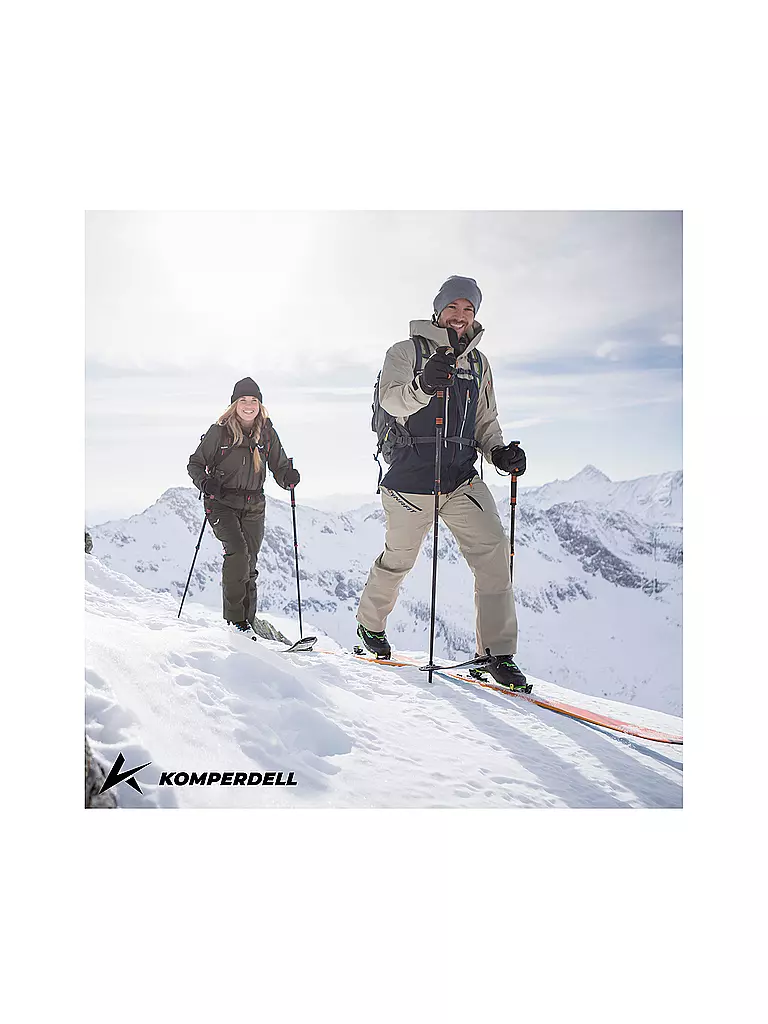 KOMPERDELL | Tourenstöcke Carbon C.2 Ultralight | Schwarz