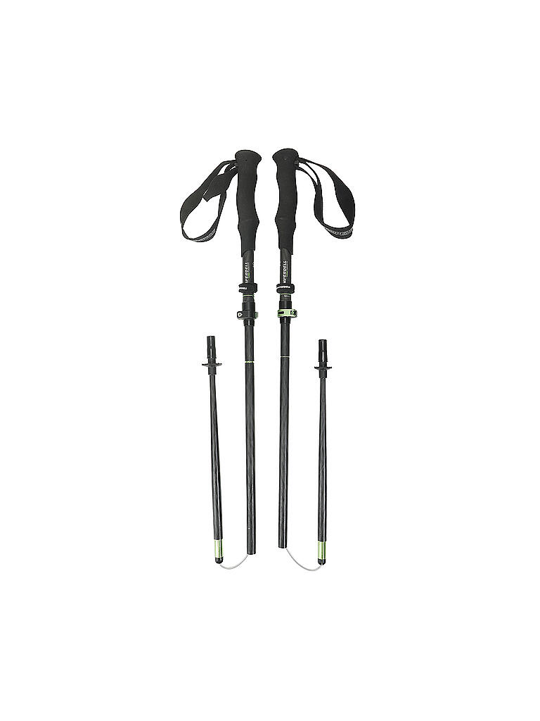 KOMPERDELL | Trekkingstöcke Carbon Trailstick C4 | schwarz