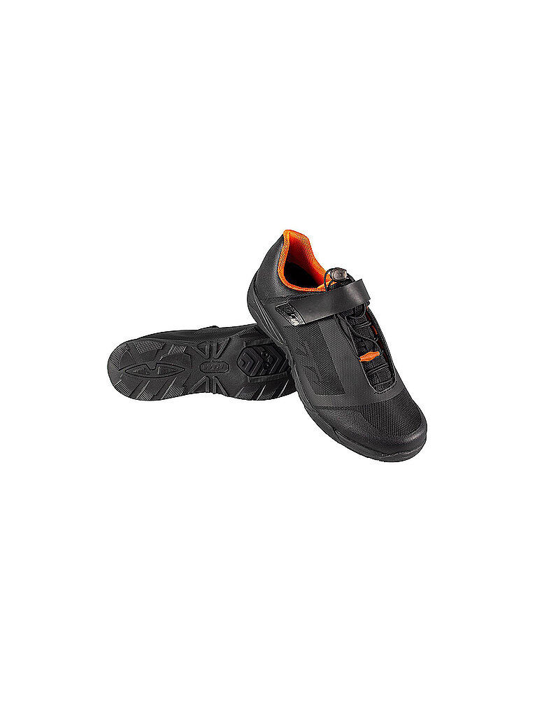 KTM Radschuhe Factory Character Kunstleder-Netzgewebe Schwarz